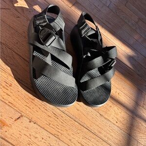 Chaco Men’s Black Strappy Sandals